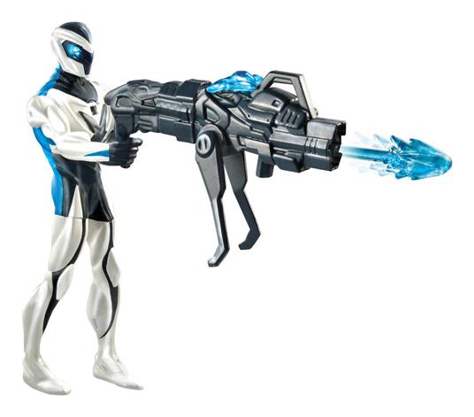 personaggio max steel spara con il blaster - 7