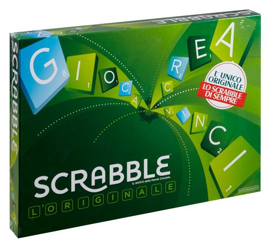 GGN24 &UNO Gioco di Carte per Tutta la Famiglia Mattel Games Scrabble Italia W2087 anche in Dialetto Edizione Speciale Gioco di Parole Crociate 