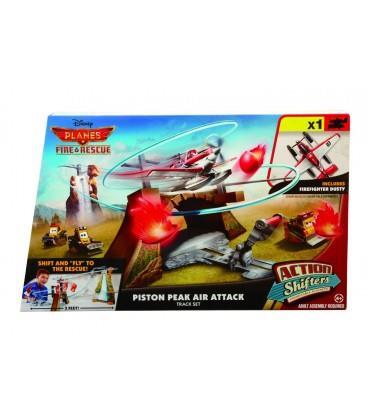 Planes. Playset Attacco dall'alto a Piston Peak - 2