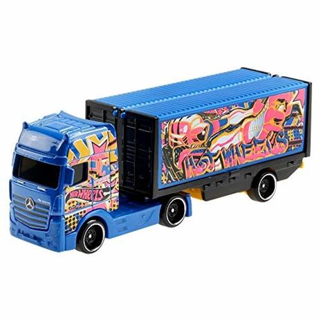 Hot Wheels- Camion da pista per acrobazie extra-large, giocattolo per bambini 3+anni - 7