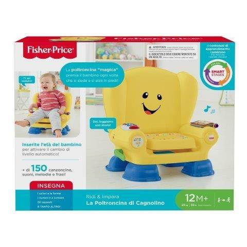 Fisher-Price Poltroncina Cagnolino Ridi & Impara, Giocattolo per Bambini 12+ Mesi - 14