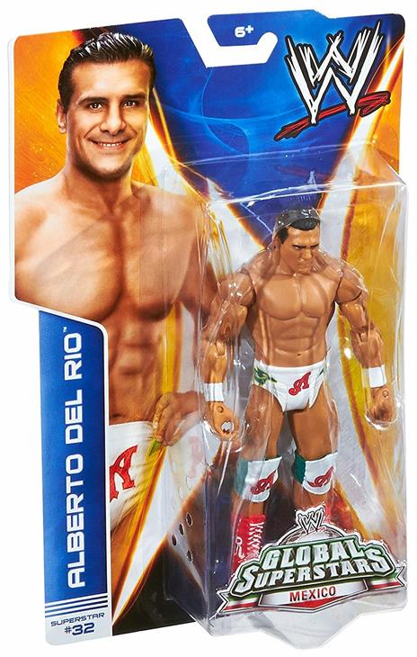 Action figure WWE Basic Alberto Del Rio - 6