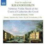 Sonate per violino op.3 n.1, n.2, n.3 - 6 Canti popolari russi - CD Audio di Ivan Khandoshkin