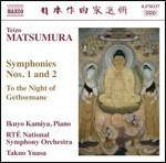 Sinfonie n.1, n.2 per pianoforte e orchestra - CD Audio di Takuo Yuasa,Teizo Matsumura,Ikuyo Kamiya,RTE Nation Symphony Orchestra