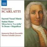 Stabat Mater - Te Deum - Missa Breve - CD Audio di Domenico Scarlatti