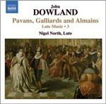 Opere per liuto vol.3 - CD Audio di John Dowland,Nigel North