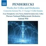 Concerto grosso n.1 for 3 cellos - CD Audio di Krzysztof Penderecki,Antoni Wit,Orchestra Filarmonica Nazionale di Varsavia