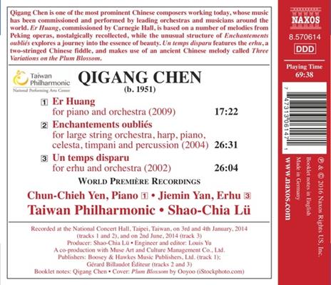 Enchantements oubliés - Er Huang - CD Audio di Qigang Chen - 2