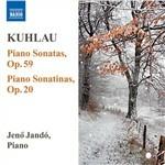 Sonate per pianoforte op.20 n.1, n.2, n.3, op.59 n.1, n.2, n.3 - CD Audio di Jeno Jandó,Friedrich Kuhlau