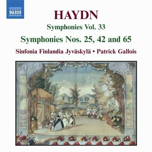 Sinfonie n.25, n.42, n.65 - CD Audio di Franz Joseph Haydn,Patrick Gallois,Sinfonia Finlandia