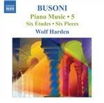 Opere per pianoforte complete vol.5 - CD Audio di Ferruccio Busoni,Wolf Harden