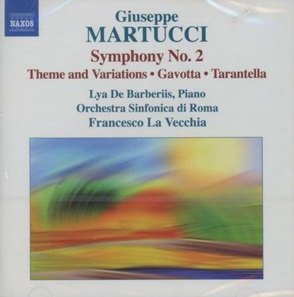 Musica per orchestra completa vol.2 - CD Audio di Giuseppe Martucci,Francesco La Vecchia,Orchestra Sinfonica di Roma