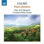 Quintetti con pianoforte - CD Audio di Gabriel Fauré,Cristina Ortiz,Fine Arts Quartet