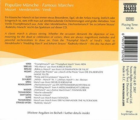 Famous Marches - CD Audio - 2