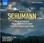 Manfred Ouverture - Piano Concerto - CD Audio di Robert Schumann