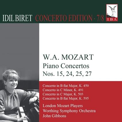 Concerti per pianoforte n.15, n.24, n.25, n.27 - CD Audio di Wolfgang Amadeus Mozart,London Mozart Players
