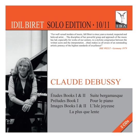 Etudes (Libri I e II) - Preludi (Libro I) - CD Audio di Claude Debussy,Idil Biret