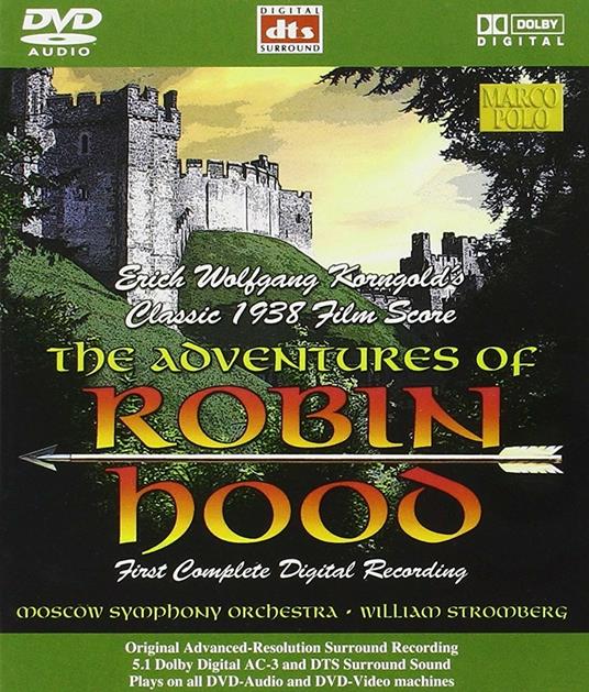 The Adventures of Robin Hood (Colonna sonora) - DVD Audio di Erich Wolfgang Korngold