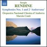 Sinfonie n.1, n.2 - CD Audio di Sergio Rendine