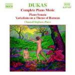 Opere per pianoforte complete - CD Audio di Paul Dukas