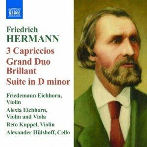 Capricci per 3 violini n.1, n.2, n.3 - Grand Duo Brillante - CD Audio di Friedrich Hermann