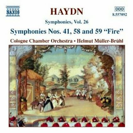 Sinfonie n.41, n.58, n.59 - CD Audio di Franz Joseph Haydn