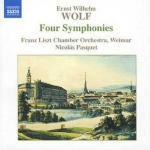 4 Sinfonie - CD Audio di Ernst Wilhelm Wolf,Nicolas Pasquet,Franz Liszt Chamber Orchestra