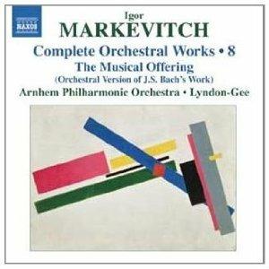 CD Musica orchestrale vol.8 Igor Markevitch Christopher Lyndon-Gee Arnhem Philharmonic Orchestra