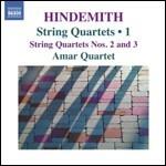Quartetti per archi vol.1 - CD Audio di Paul Hindemith