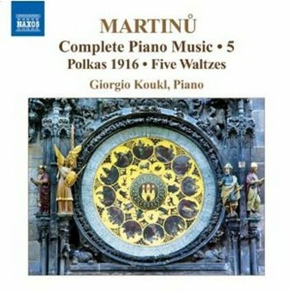 Musica per pianoforte vol.5 - CD Audio di Bohuslav Martinu,Giorgio Koukl