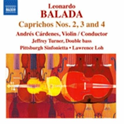 Caprichos n.2, n.3, n.4 - CD Audio di Leonardo Balada