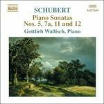 Sonate per pianoforte D557, D567, D613, D612, D625/505 - CD Audio di Franz Schubert,Jeno Jandó