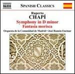 Sinfonia in Re minore - Fantasia morisca - CD Audio di Ruperto Chapí,José Ramon Encinar,Madrid Community Orchestra