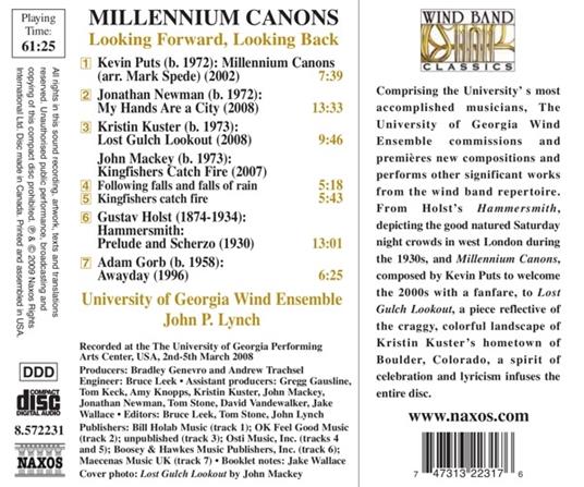 Millennium Canons - CD Audio di Kevin Puts - 2