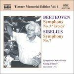 Sinfonia n.3 / Sinfonia n.7 - CD Audio di Ludwig van Beethoven,Jean Sibelius,Georg Tintner