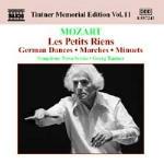 Les Petits Riens K299b - Danze tedesche - Minuetti - Marce - CD Audio di Wolfgang Amadeus Mozart,Georg Tintner