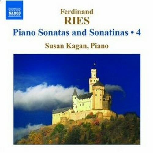 Sonate e sonatine per pianoforte - CD Audio di Ferdinand Ries,Susan Kagan