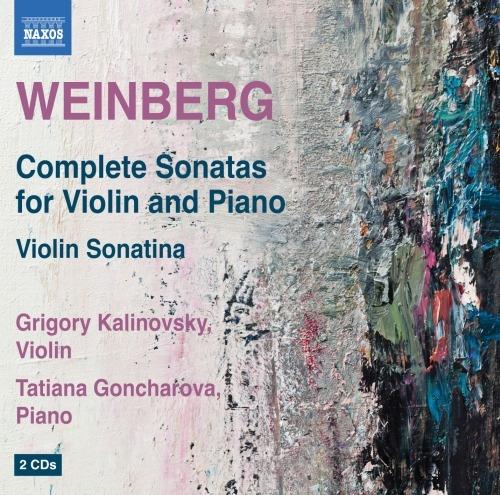 Sonate per violino complete - CD Audio di Mieczyslaw Weinberg