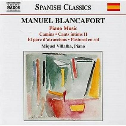 Musica per pianoforte vol.3 - CD Audio di Manuel Blancafort