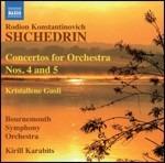 Concerti per orchestra n.4, n.5 - Kristallene Gusli