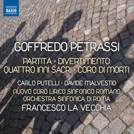 Partita - Divertimento - 4 Inni sacri - CD Audio di Goffredo Petrassi