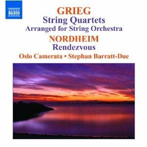 Quartetti per archi arrangiati per orchestra - Rendezvous - CD Audio di Edvard Grieg,Arne Nordheim,Oslo Camerata