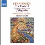 L'uccello di fuoco (L'oiseau de feu) - Petrouchka - CD Audio di Igor Stravinsky,London Philharmonic Orchestra,Robert Craft