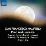 Opere per pianoforte - CD Audio di Gian Francesco Malipiero