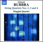 Quartetto per archi n.1, n.3, n.4