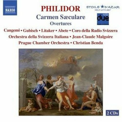Carmen Saeculare - CD Audio di Christian Benda,Prague Chamber Orchestra,François-André Danican Philidor