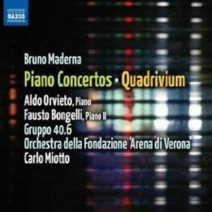 Concerti per pianoforte - Concerti per 2 pianoforti - Quadrivium - CD Audio di Bruno Maderna