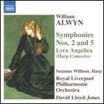 Sinfonie n.2, n.5 - Lyra Angelica - CD Audio di Royal Liverpool Philharmonic Orchestra,William Alwyn,David Lloyd-Jones