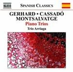 Trii con pianoforte - CD Audio di Roberto Gerhard,Xavier Montsalvadtge,Gaspar Cassadó,Trio Arriaga