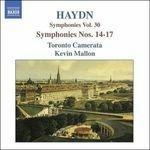 Sinfonie n.14, n.15, n.16, n.17 - CD Audio di Franz Joseph Haydn